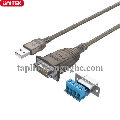 Unitek 96946 Y-1081 1.5M Cáp chuyển Usb 2.0 sang Rs485 bọc chống nhiễu 30096946